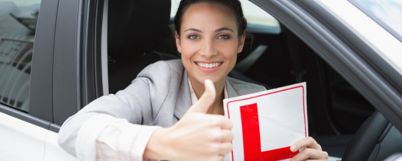 Professional Driving Training Background Decorative Strip Pattern